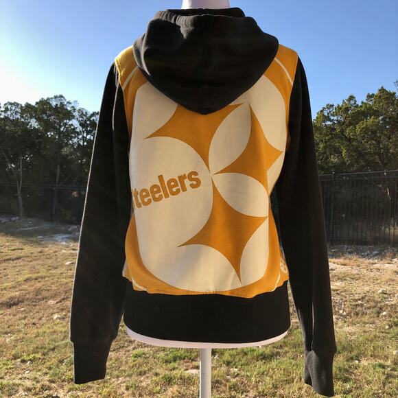 Pittsburgh Steelers Full-Zip Embroidered Hoodie Womens Size S NFL TEAM APPAREL - Picture 3 of 16